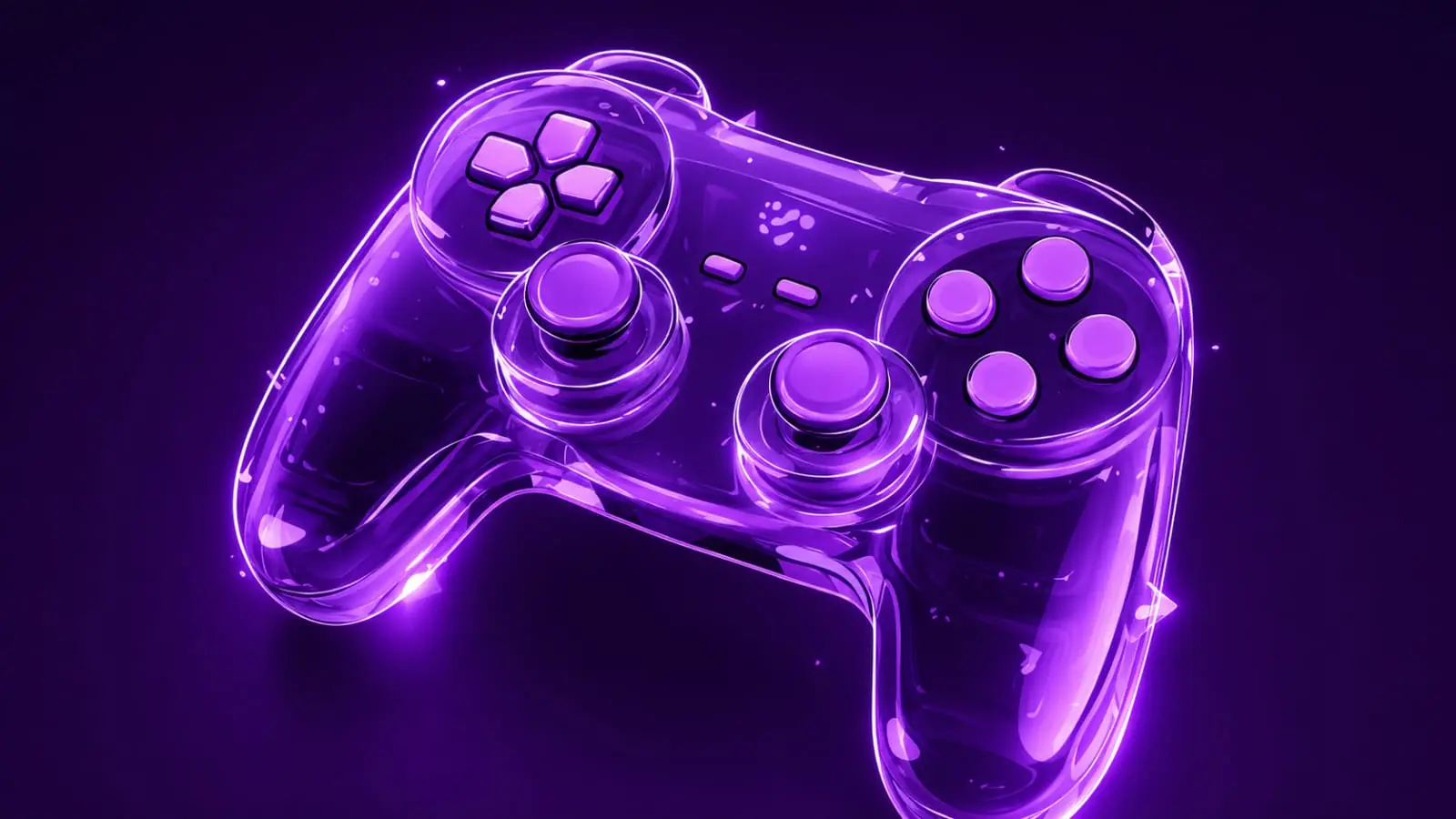 glowing purple game controller representing free fire and bgmi india gaming opportunity