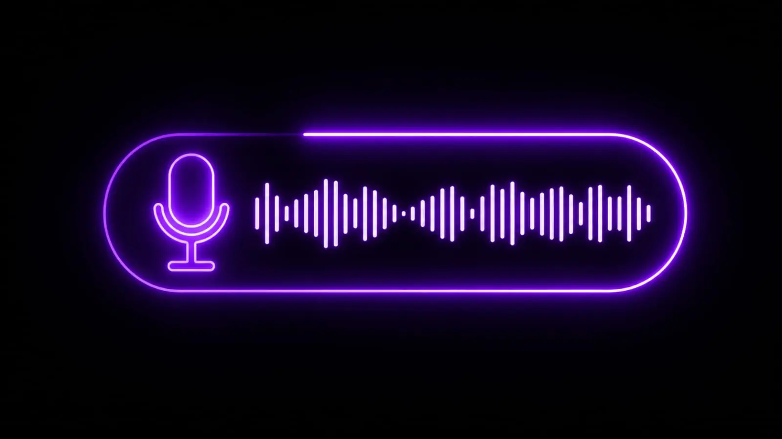 glowing purple microphone with sound waveform representing why indian creators should buy mic before camera